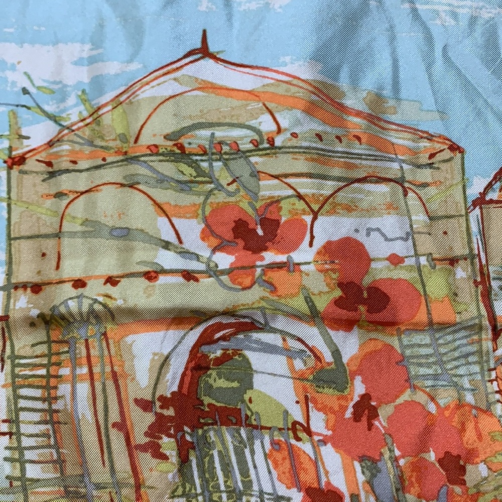 Siegrid Olsen Silk Skirt With Wristlet - Picture 8 of 16